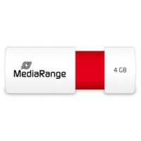 MediaRange Color Edition 4GB bianco/Rosso