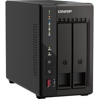 QNAP TS-253E NAS Tower Intel® Celeron® J6412 8 GB 0 TB QNAP QTS Nero Nero, NAS, Tower, Intel® Celeron®, J6412, 8 GB, 0 TB