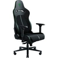Razer Enki Sedia da gaming per PC Sedia tappezzata Nero, Sedili di gioco Nero/Verde, Sedia da gaming per PC, 136 kg, Sedia tappezzata, Schienale tappezzato, 166,5 cm, 204 cm