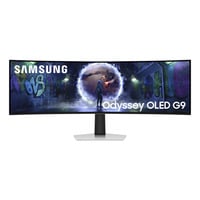 Samsung Odyssey S49DG934SU QD-OLED, Monitor di gioco argento