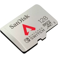 SanDisk SDSQXAO-128G-GN6ZY memoria flash 128 GB MicroSDXC UHS-I, Scheda di memoria bianco, 128 GB, MicroSDXC, UHS-I, 100 MB/s, 90 MB/s, Argento