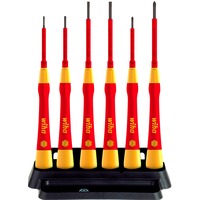Wiha Set di cacciaviti di precisione PicoFinish electric, Cacciavite rosso/Giallo