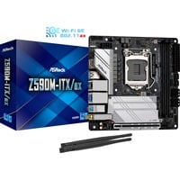 Z590M ITX/ax Intel Z590 LGA 1200 mini ITX, Scheda madre Z590M ITX/ax Intel Z590 LGA 1200 mini ITX, Scheda madre