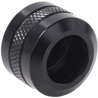 Alphacool 17471 parte e accessorio del sistema di raffreddamento del computer Guarnizione, Connessione Nero (opaco), Guarnizione, Ottone, Nero, 1/4", 20 mm, 2,2 cm