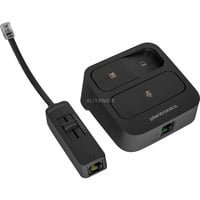 HP Poly MDA105 QD USB-A Analog-Switch, Interruttore Nero