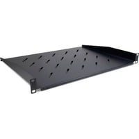 Inter-Tech 88887343 porta accessori Mensola per scaffale Nero, Mensola per scaffale, Nero, 1U, 480 mm, 350 mm, 45 mm