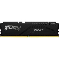 Kingston FURY DIMM 16 GB DDR5-6000, Memoria Nero