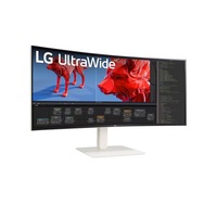 LG 38WR85QC, Monitor LED bianco