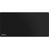 Sharkoon 1337 V2 Big Tappetino per mouse per gioco da computer Nero, Gioco mouse pad Nero, Nero, Monocromatico, Barra appoggiaferro antiscivolo, Tappetino per mouse per gioco da computer