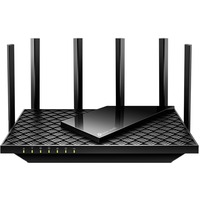 TP-Link Archer AX5400 router wireless Gigabit Ethernet Tri-band (2,4 GHz/5 GHz/6 GHz) Nero Nero, Wi-Fi 6E (802.11ax), Tri-band (2,4 GHz/5 GHz/6 GHz), Collegamento ethernet LAN, Nero, Router da tavolo
