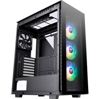 Thermaltake Divider 500 TG ARGB Midi Tower Nero, Chassis Tower Nero, Midi Tower, PC, Nero, ATX, micro ATX, Mini-ITX, SPCC, 17 cm
