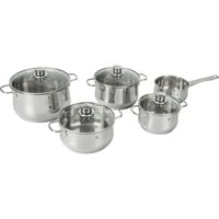 WMF Diadem Plus 0733556040 set di pentole 9 pz accaio, Set di bollitura, Acciaio inox, Acciaio inox, Acciaio inox, Acciaio inox, Acciaio inox