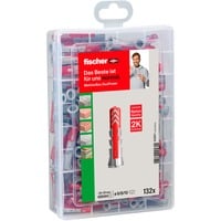 fischer 535971, Tassello grigio chiaro/Rosso
