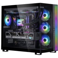 ALTERNATE AGP-WINDOW-INT-12, PC Gaming Nero/trasparente