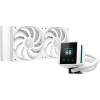 DeepCool MYSTIQUE 240, Raffreddamento ad acqua bianco