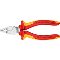 KNIPEX 01 06 160 Pinze da elettricista pinza rosso/Giallo, Pinze da elettricista, Acciaio al cromo vanadio, Plastica, Rosso/Arancione, 16 cm, 201 g