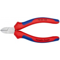 KNIPEX 70 05 125, Pinze di taglio rosso/Blu