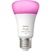 Philips Hue A60 - lampadina connessa E27 - 1100, Lampada a LED Philips Hue White and Color ambiance A60 - lampadina connessa E27 - 1100, Lampadina intelligente, Bluetooth/Zigbee, Bianco, LED, E27, A60