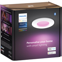 Philips Hue Hue White & Color Ambiance Slim faretti da incasso, Luce LED bianco