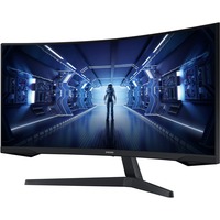 SAMSUNG LC34G55TWWPXEN, Monitor di gioco Nero
