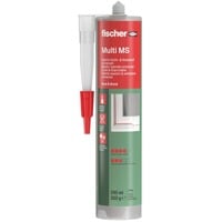 fischer Colla da costruzione Multi MS 290ml, Sigillante grigio
