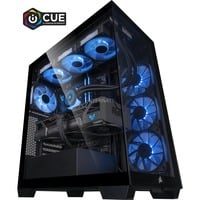 ALTERNATE ALT-ICUECS-INT-001, PC Gaming Nero/trasparente