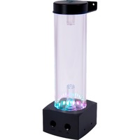 Alphacool Core 200 Aurora Ausgleichsbehälter D5/VPP Acetal/Acryl, Serbatoio di espansione Nero