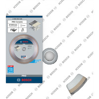 Bosch 2 608 602 638 lama circolare 25 cm 1 pz Piastrelle morbide in ceramica, 25 cm, 3 cm, 2,4 mm, 1 pz