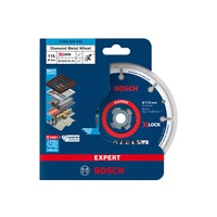 Bosch 2 608 900 532 accessorio per smerigliatrice Disco per tagliare, Lama Disco per tagliare, Acciaio inox, Acciaio, 11,5 cm, Bosch, Centro piatto, 2,22 cm