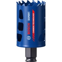 Bosch Expert 2 608 900 426 sega per trapano 1 pz, Sega a tazza Singolo, Trapano, Mattone, Plastica, Piastrelle morbide in ceramica, Acciaio inox, Legno, Blu, 6 cm, 4,4 cm