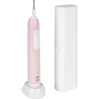 Braun Pro 1 Cross Action Pink con custodia da viaggio, Spazzolino da denti elettrico fucsia