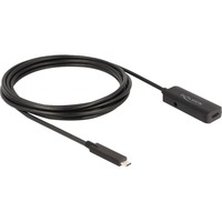 DeLOCK Cavo di prolunga attivo USB 3.2 Gen 2, connettore USB-C > presa USB-C Nero