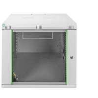 Digitus Alloggiamento a parete Serie Dynamic Basic - 600 x 600 mm (L x P), IT armadio grigio chiaro, Da parete, 9U, 60 kg, Lucchetti, Grigio