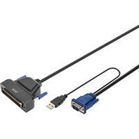 Digitus Switch KVM modulare a porta singola 