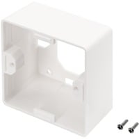 Digitus Telaio per scatola di derivazione vuota Keystone 80x80 mm, tipo tedesco, Telaio di montaggio bianco, tipo tedesco, Parete, 80 mm, 50 mm, 80 mm, 150 mm, 150 mm