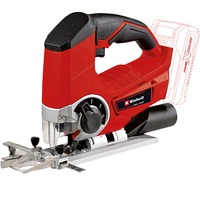 Einhell TE-JS 18 Li - Solo seghetto elettrico 1,82 kg rosso, Nero, Rosso, Acciaio inossidabile, 45°, 8 cm, 1 cm, Batteria, 18 V