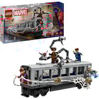 LEGO Spider-Man contro Doc Ock: duello sul treno, Giochi di costruzione Set da costruzione, 9 anno/i, Plastica, 393 pz, 525 g