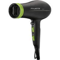 Rowenta INSTANT DRY, Asciugacapelli Nero/Verde, dC, 5,2 g/min, Nero, Verde, Gancio per appendere, 1,8 m, Cina