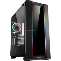 Sharkoon ELITE SHARK CA200G Midi Tower Nero Nero, Midi Tower, PC, Nero, ATX, CEB, EATX, EEB, micro ATX, Mini-ITX, Blu, Verde, Rosso, 16,5 cm