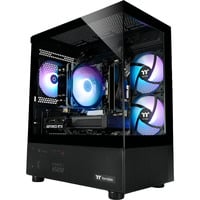 Thermaltake PC-000121-DE, PC Gaming Nero/trasparente