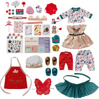 ZAPF Creation BABY born Calendario dell'Avvento, Accessori della bambola 