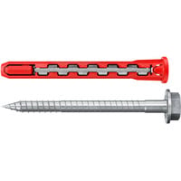 fischer Tassello a gambo lungo HybridPower 10x90 FUS K rosso/grigio