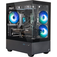 ALTERNATE Gaming-PC Window Edition • RTX 5070 • Intel® Core™ Ultra 5 245KF • 32 GB RAM, PC Gaming Nero/trasparente