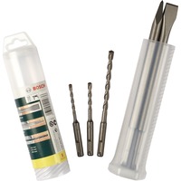 Bosch 2 607 019 455 punta per trapano, Set scalpello & trapano  verde, 630 g
