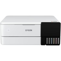 Epson EcoTank ET-8500, Stampante multifunzione grigio/Nero, Ad inchiostro, Stampa a colori, 5760 x 1440 DPI, A4, Stampa diretta, Bianco