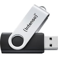 Intenso Office Line 32 GB, Chiavetta USB argento/Nero