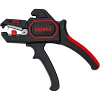 KNIPEX KP-1262180 Pinze crimpatrici, Pinza stripper Nero/Rosso, 151 g