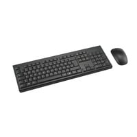 Kensington Set da scrivania wireless KM150 EQ, Set desktop Nero, Wireless, RF Wireless, Interruttore a chiave a membrana, QWERTZ, Nero, Mouse incluso