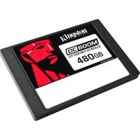 Kingston Drive SSD SATA di classe enterprise DC600M (impiego misto) 2,5" 480G, Disco a stato solido 5" 480G, 480 GB, 2.5", 560 MB/s, 6 Gbit/s