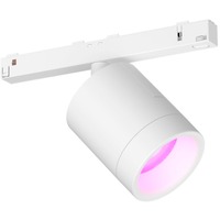 Philips Hue Faretto cilindrico Perifo, Lampada bianco, Philips Hue White and Color ambiance Faretto cilindrico Perifo, Faretto luminoso intelligente, Bluetooth/Zigbee, Bianco, LED integrato, Metallo, Lampadina/e non sostituibile/i